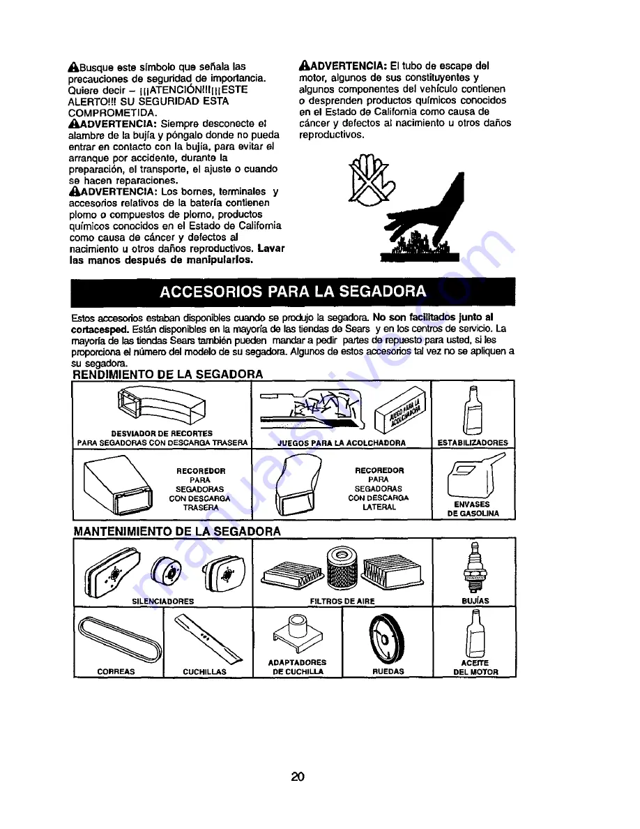 Craftsman 917.388022 Owner'S Manual Download Page 20