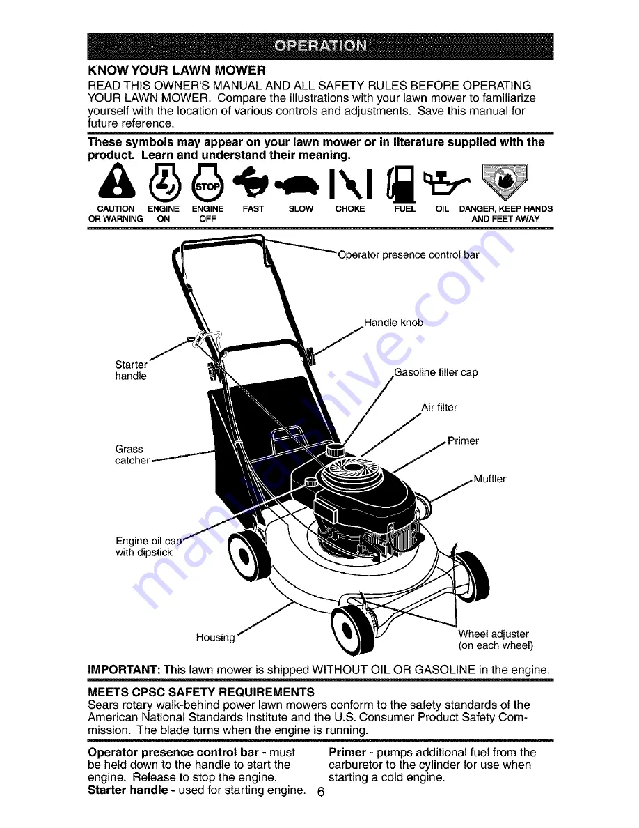 Craftsman 917.388041 Скачать руководство пользователя страница 6