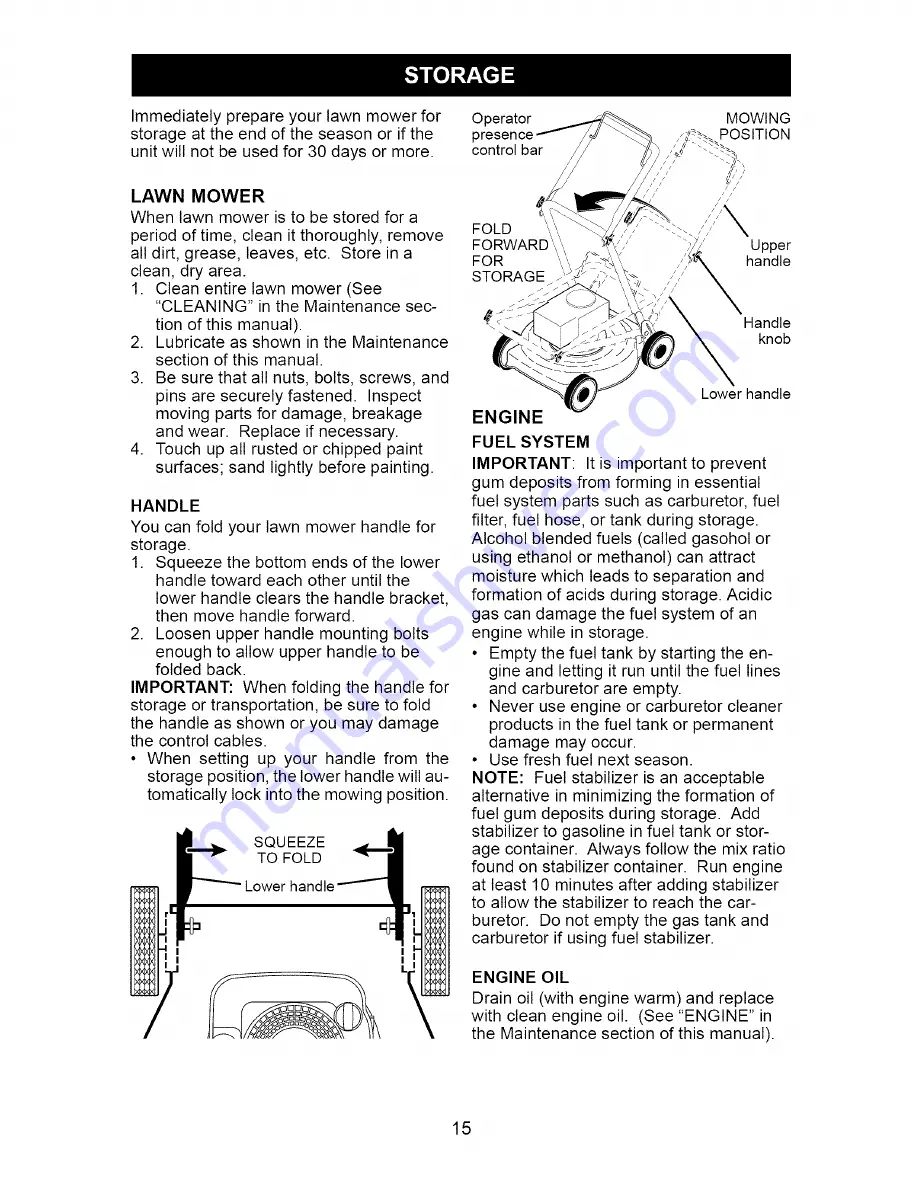 Craftsman 917.388092 Owner'S Manual Download Page 15