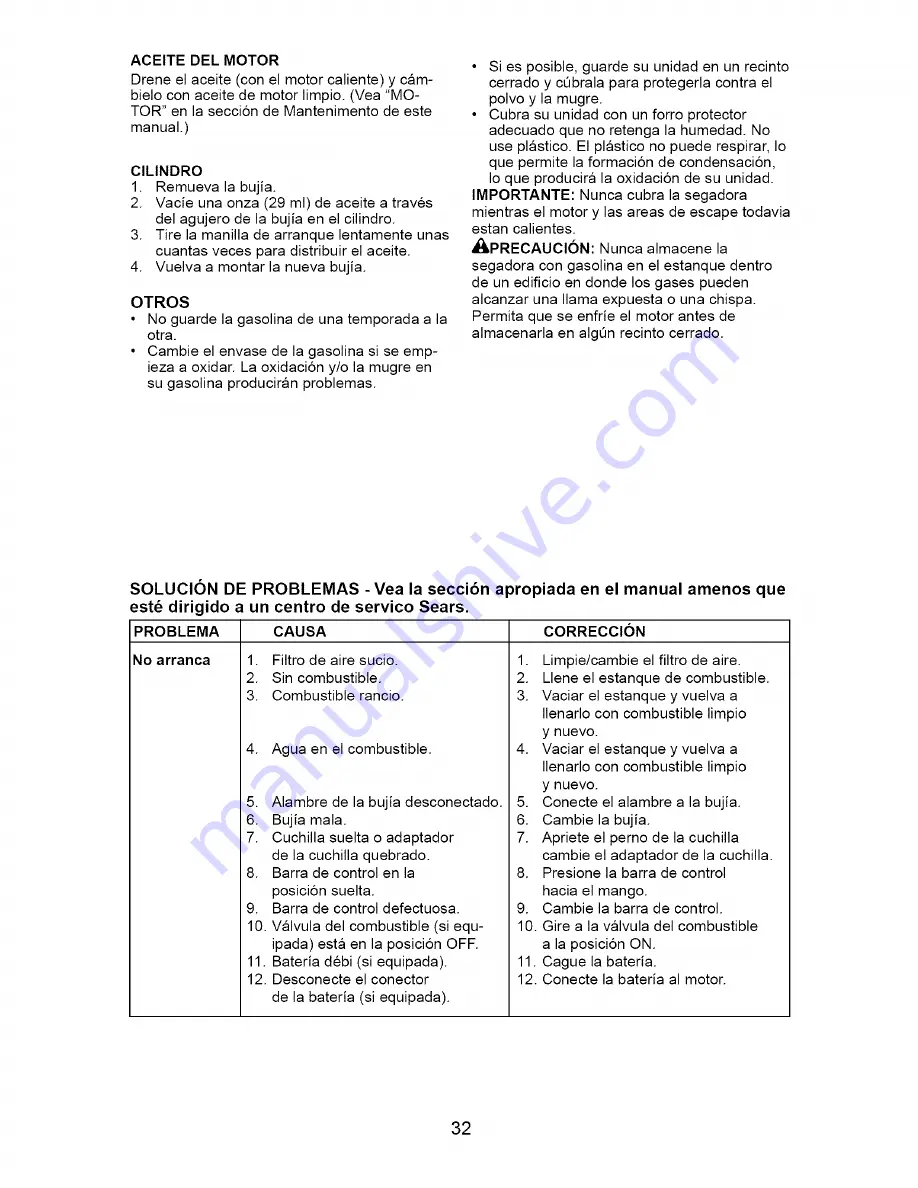 Craftsman 917.388104 Owner'S Manual Download Page 32