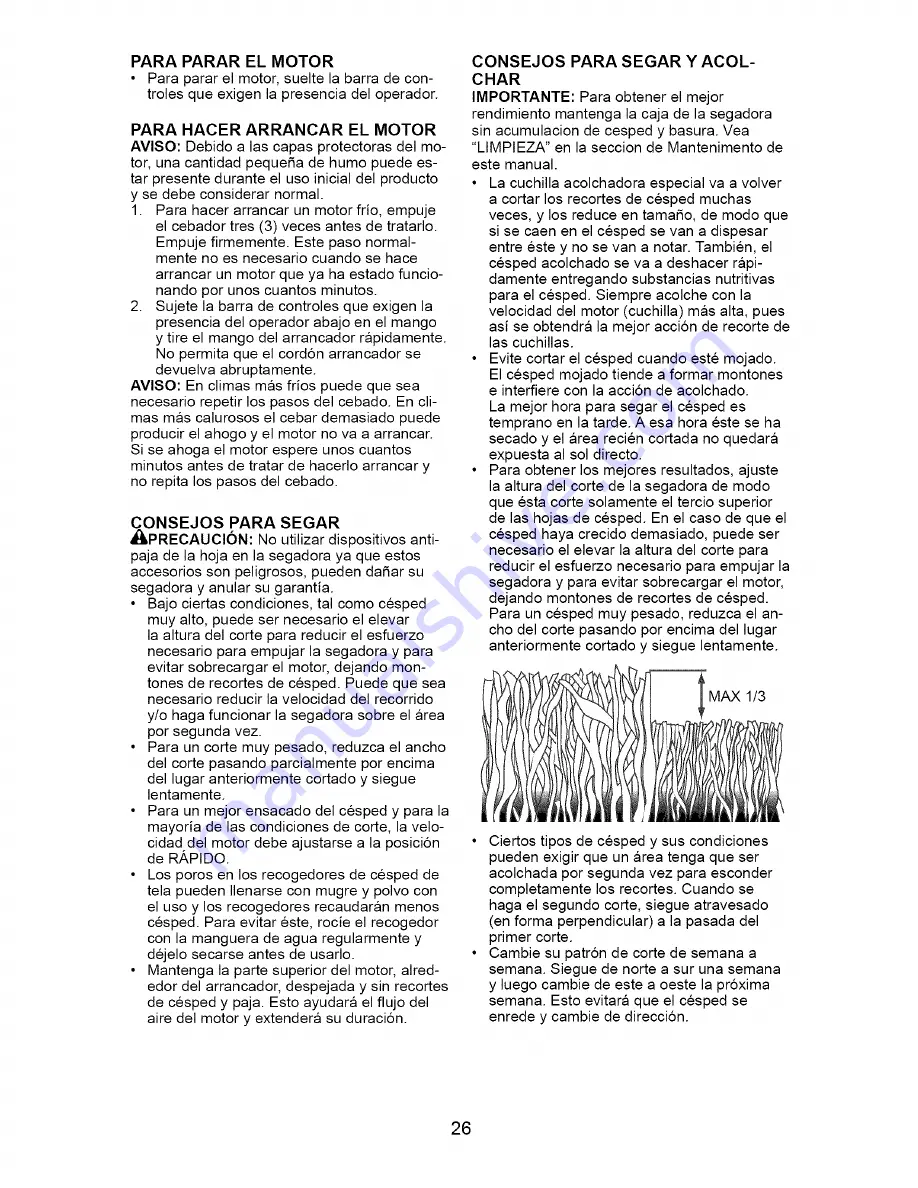 Craftsman 917.388105 Owner'S Manual Download Page 26