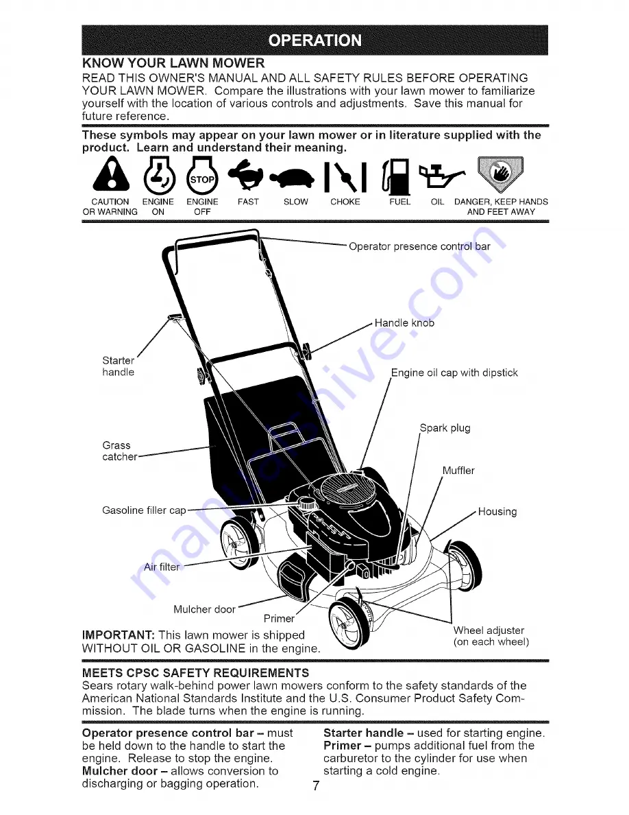 Craftsman 917.388109 Скачать руководство пользователя страница 7