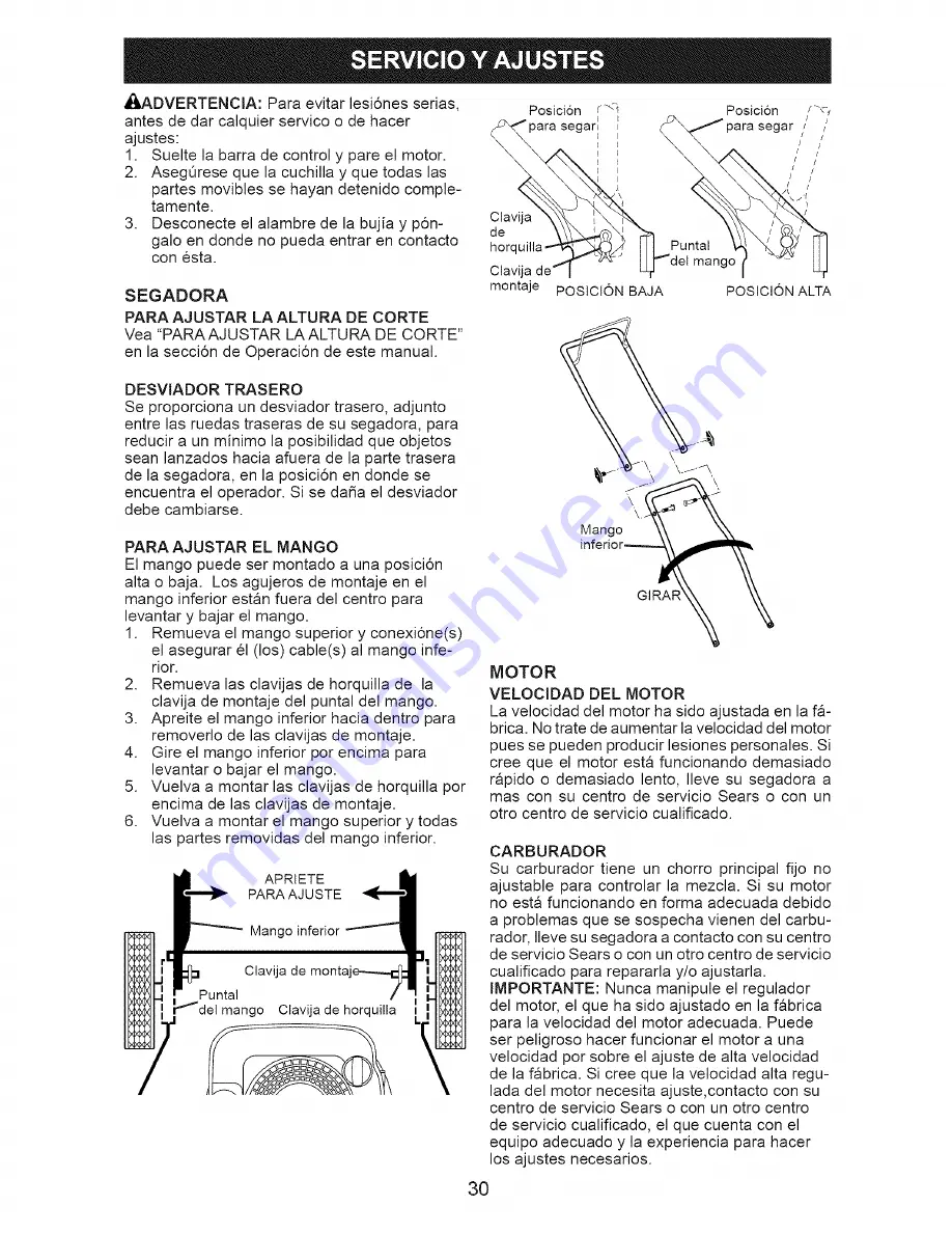 Craftsman 917.388109 Скачать руководство пользователя страница 30