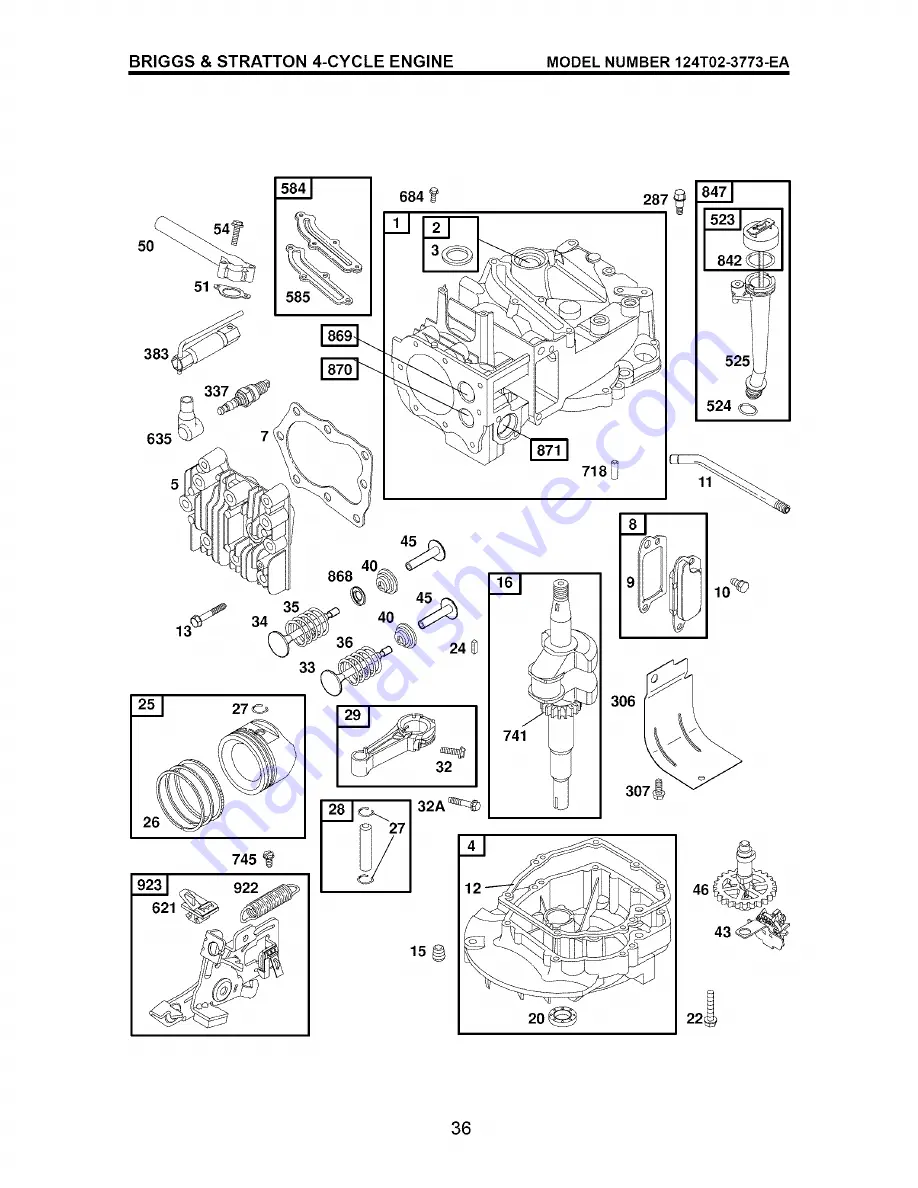 Craftsman 917.388124 Скачать руководство пользователя страница 36