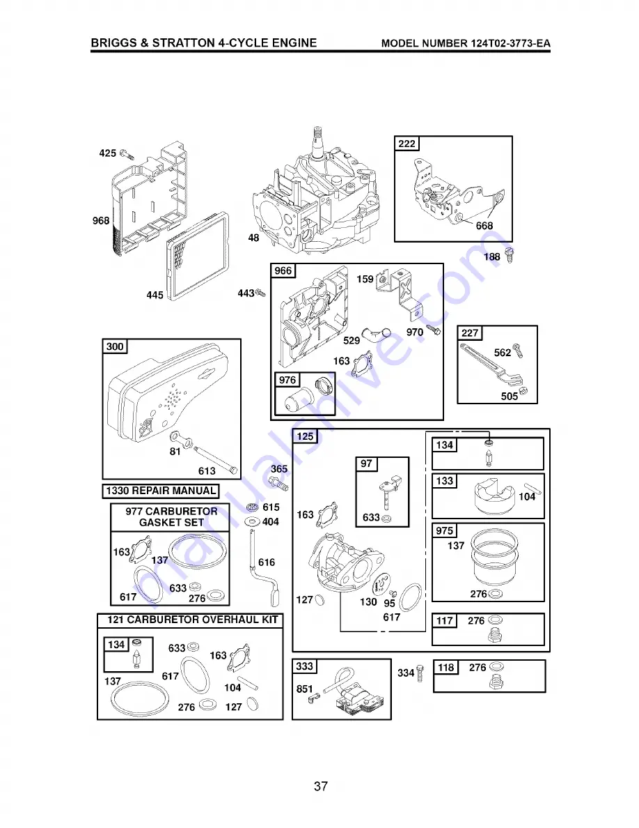 Craftsman 917.388124 Owner'S Manual Download Page 37