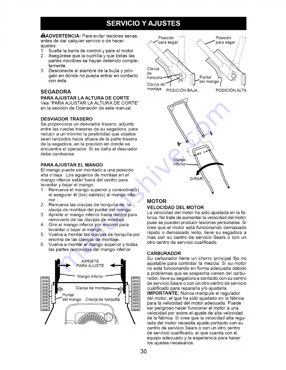 Craftsman 917.388125 Скачать руководство пользователя страница 30