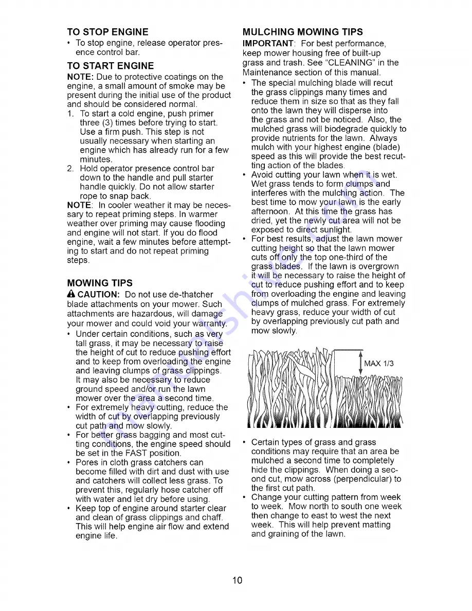 Craftsman 917.388141 Owner'S Manual Download Page 10