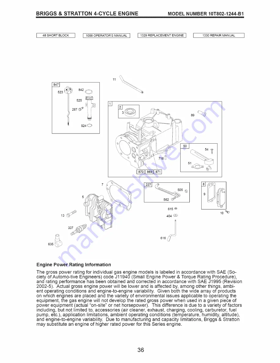 Craftsman 917.388192 Owner'S Manual Download Page 36