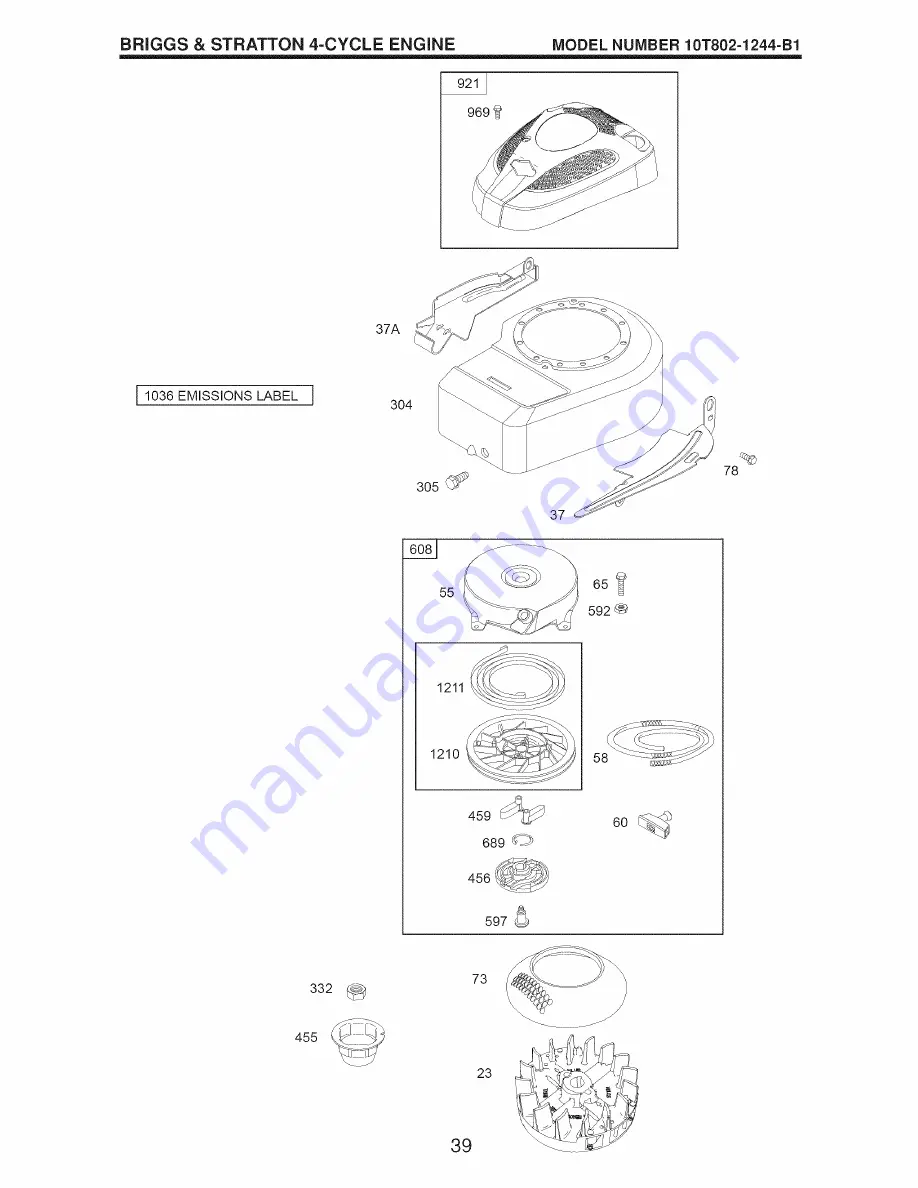 Craftsman 917.388193 Owner'S Manual Download Page 39