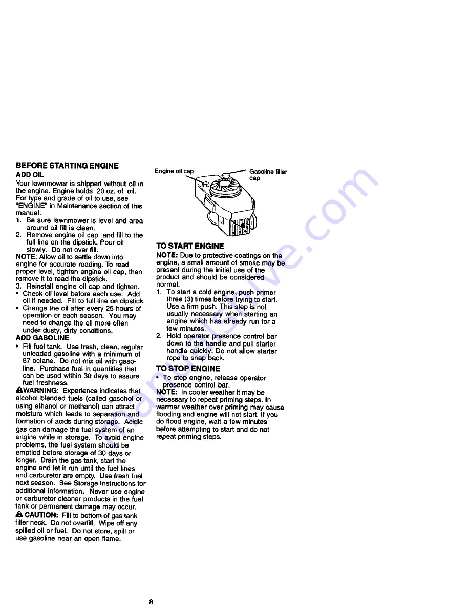 Craftsman 917.388223 Owner'S Manual Download Page 8