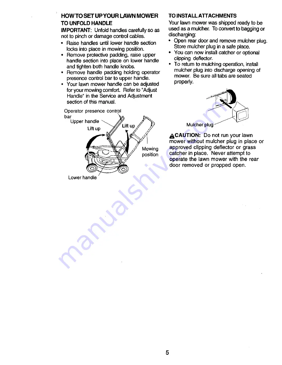 Craftsman 917.388340 Owner'S Manual Download Page 5