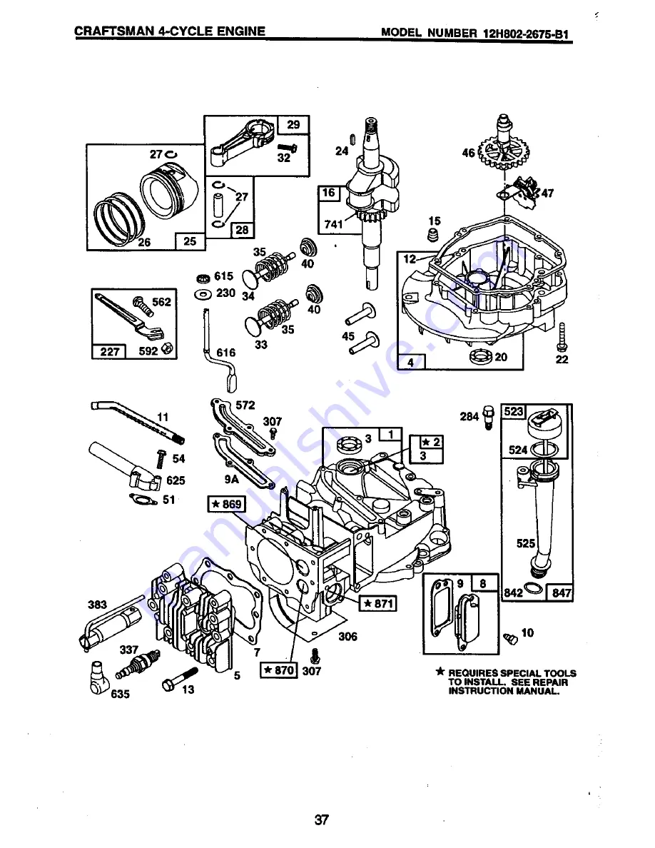 Craftsman 917.388382 Скачать руководство пользователя страница 20