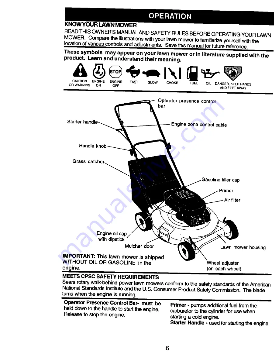 Craftsman 917.388400 Owner'S Manual Download Page 6