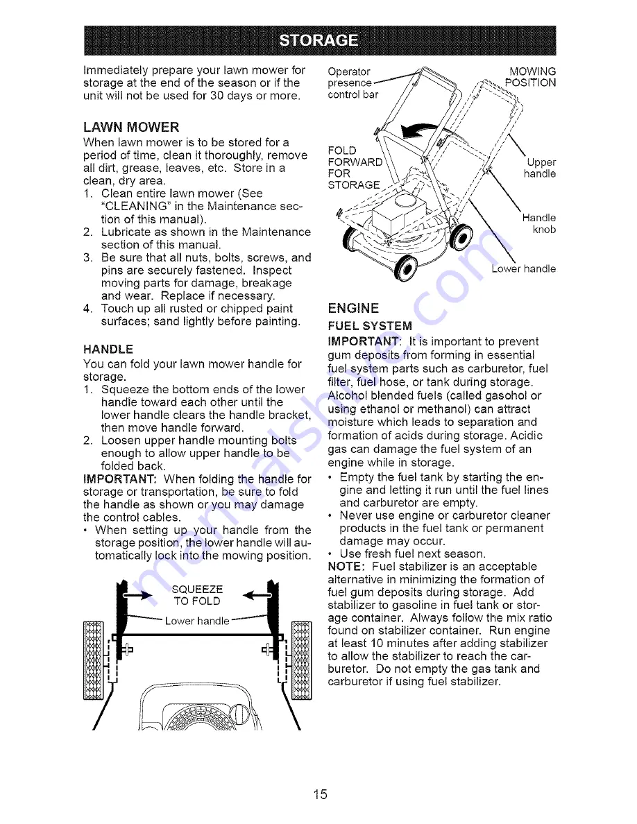 Craftsman 917.388441 Owner'S Manual Download Page 15