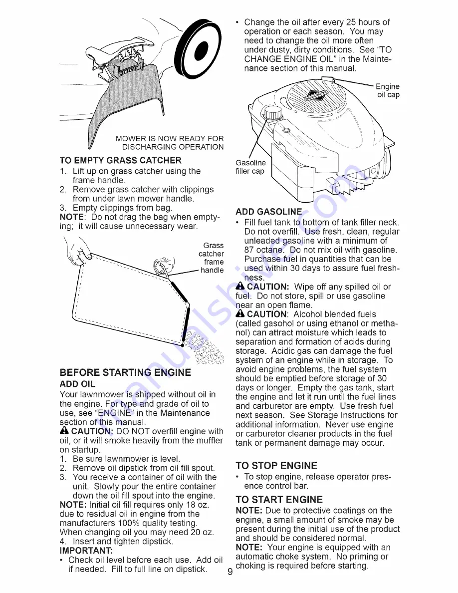 Craftsman 917.388451 Owner'S Manual Download Page 9