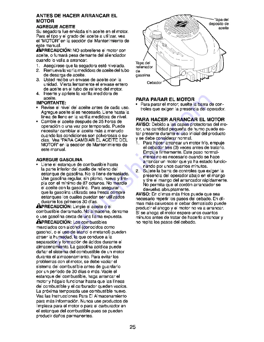 Craftsman 917.388512 Owner'S Manual Download Page 25