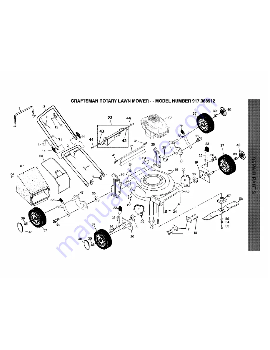 Craftsman 917.388512 Скачать руководство пользователя страница 34