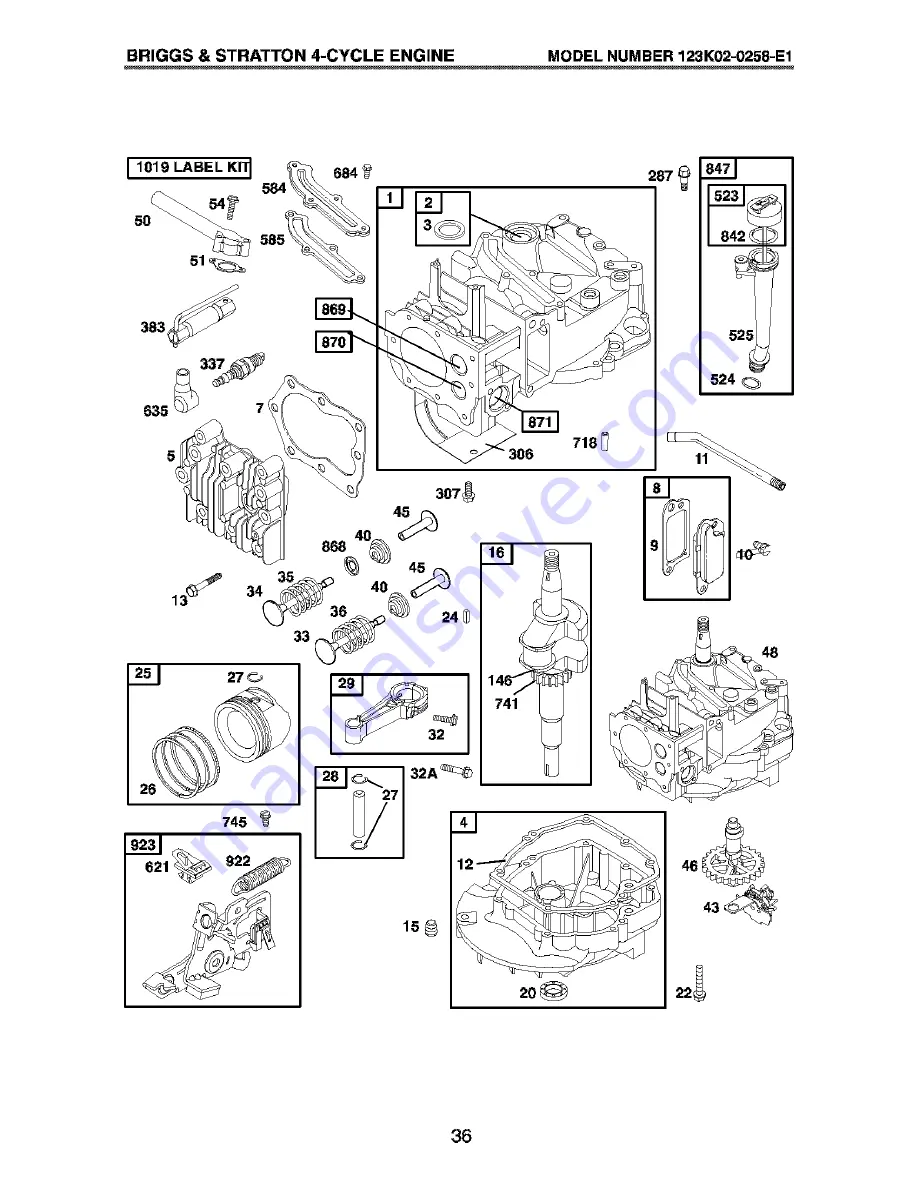 Craftsman 917.388512 Скачать руководство пользователя страница 36