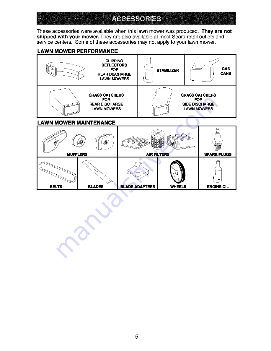 Craftsman 917.388550 Скачать руководство пользователя страница 5