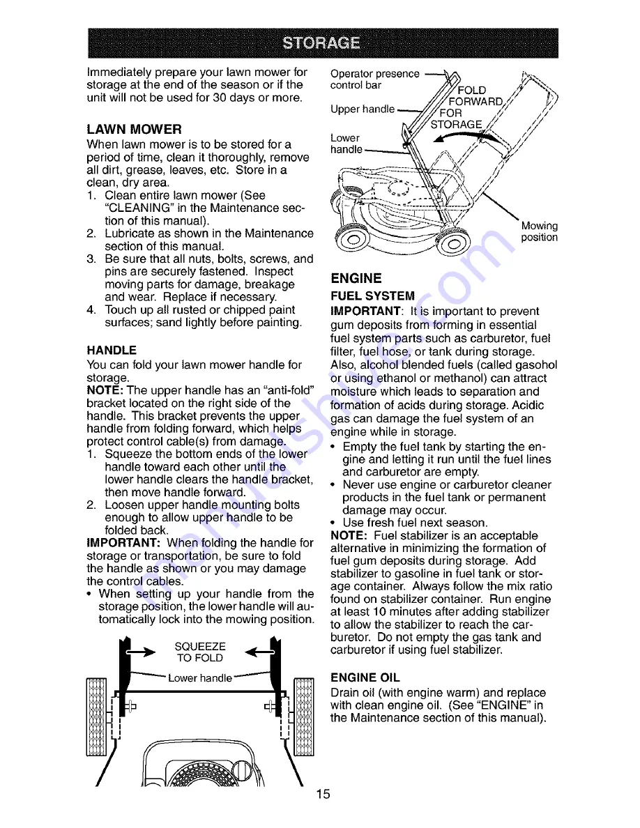 Craftsman 917.388550 Owner'S Manual Download Page 15