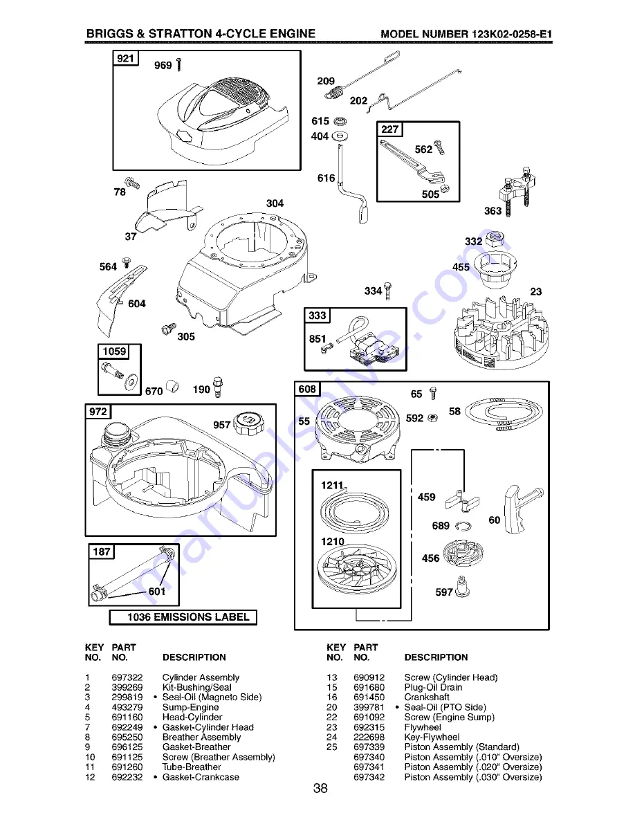 Craftsman 917.388550 Owner'S Manual Download Page 38