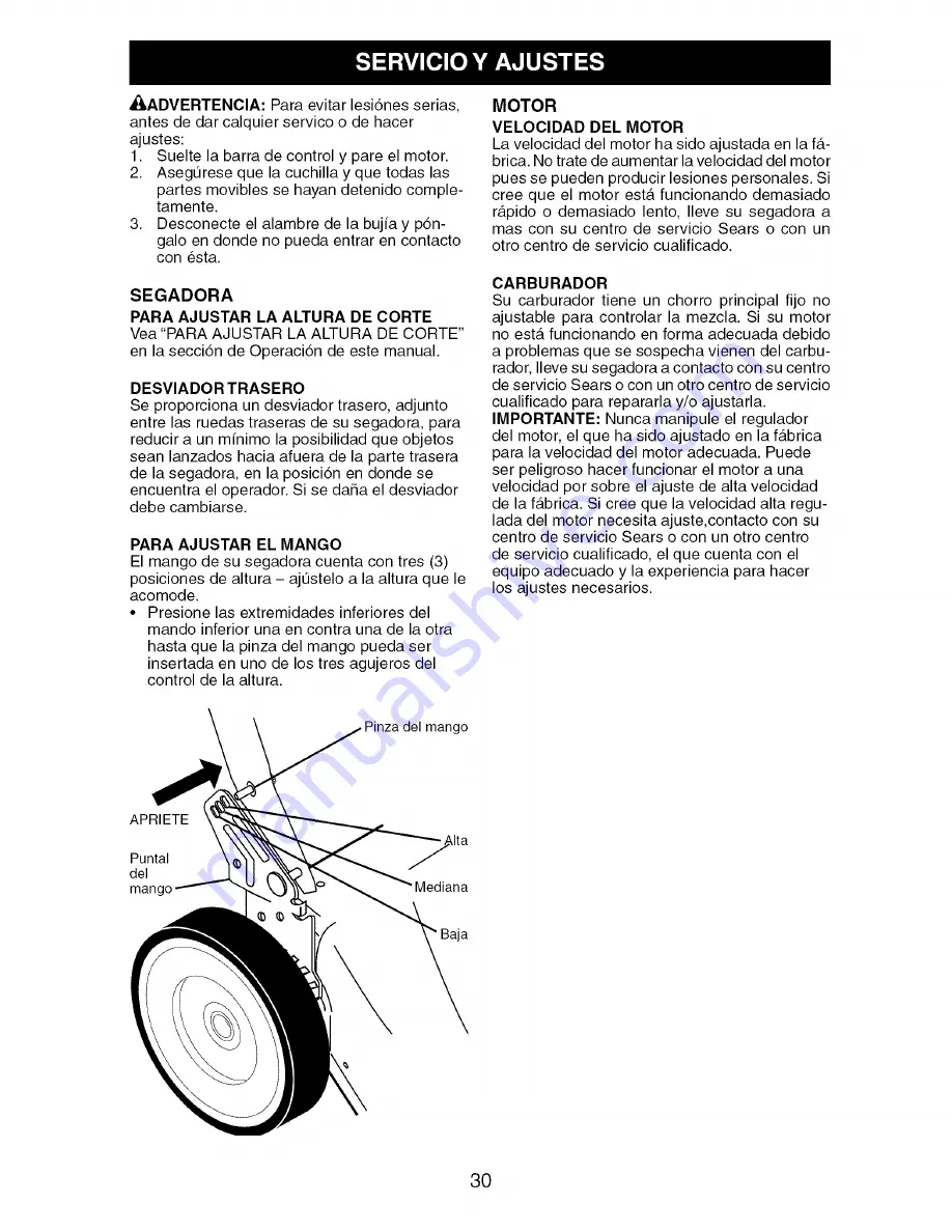 Craftsman 917.388571 Owner'S Manual Download Page 30