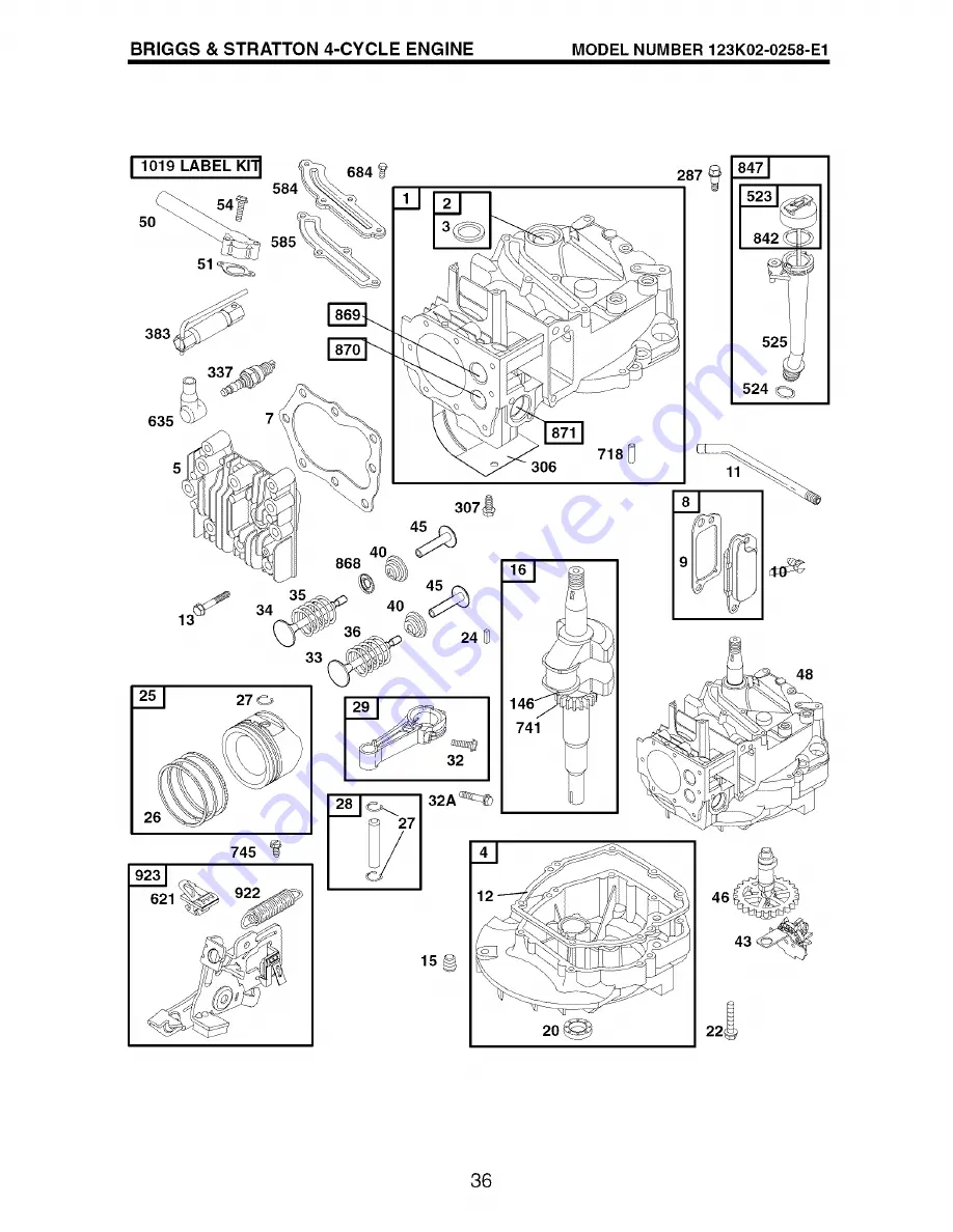 Craftsman 917.388571 Скачать руководство пользователя страница 36