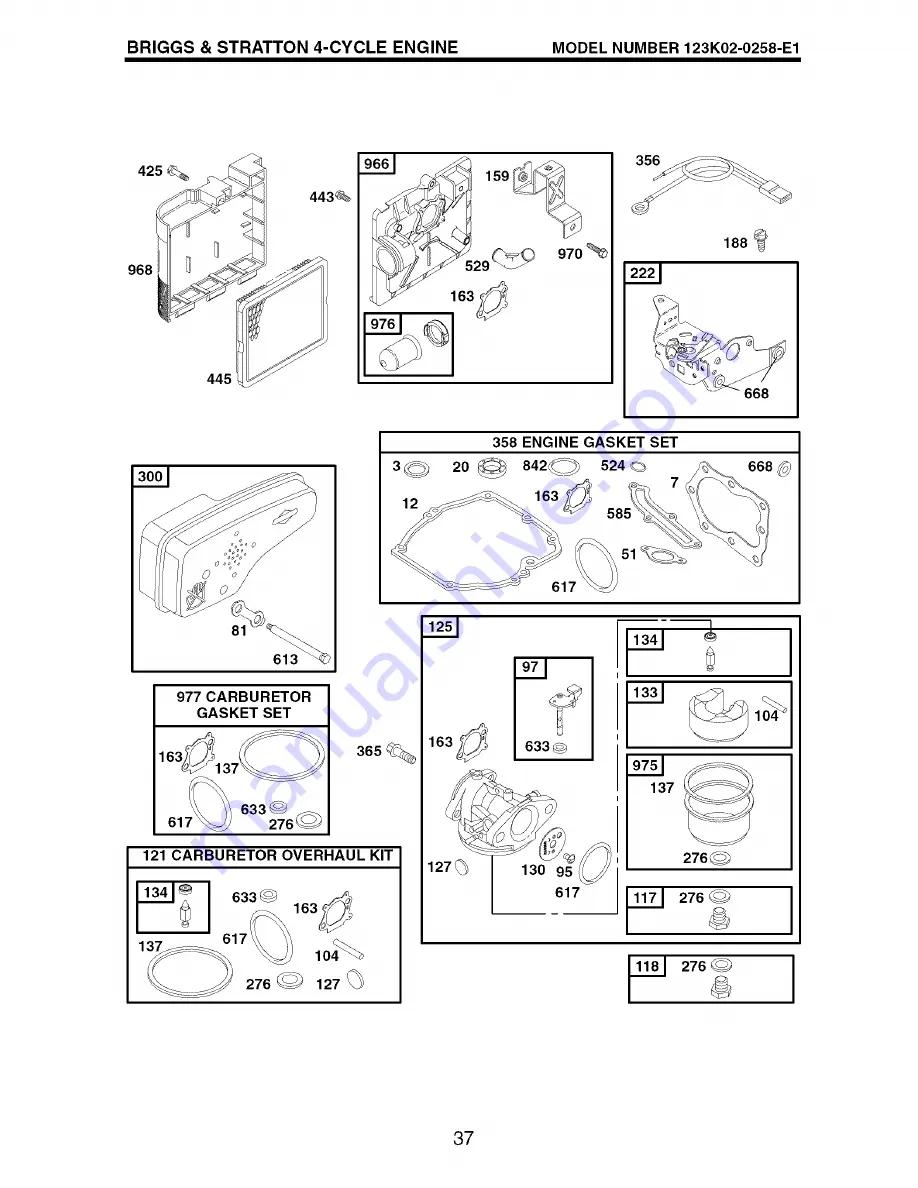 Craftsman 917.388571 Owner'S Manual Download Page 37