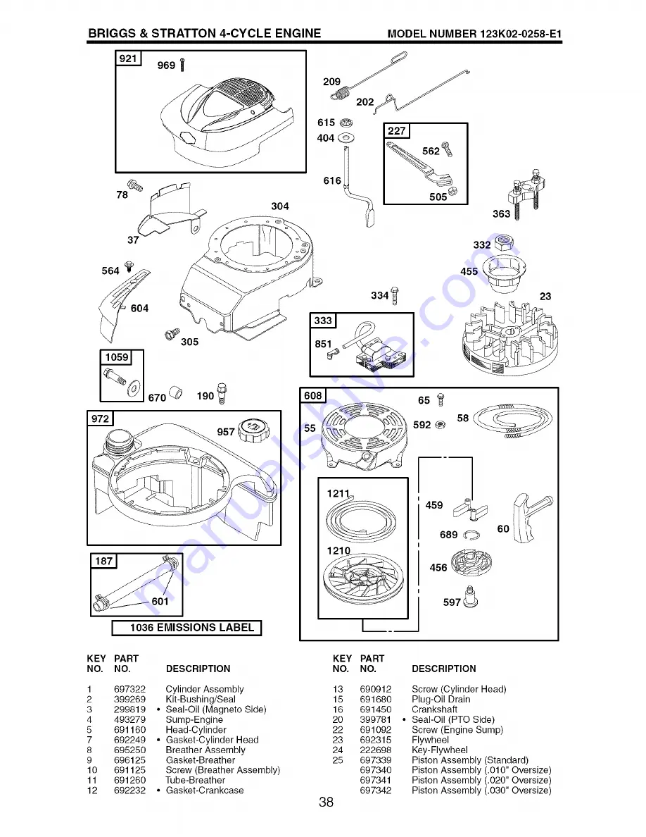 Craftsman 917.388571 Owner'S Manual Download Page 38