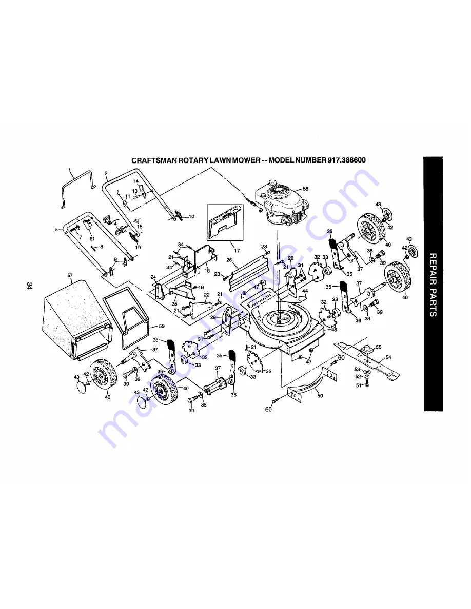 Craftsman 917.388600 Скачать руководство пользователя страница 34