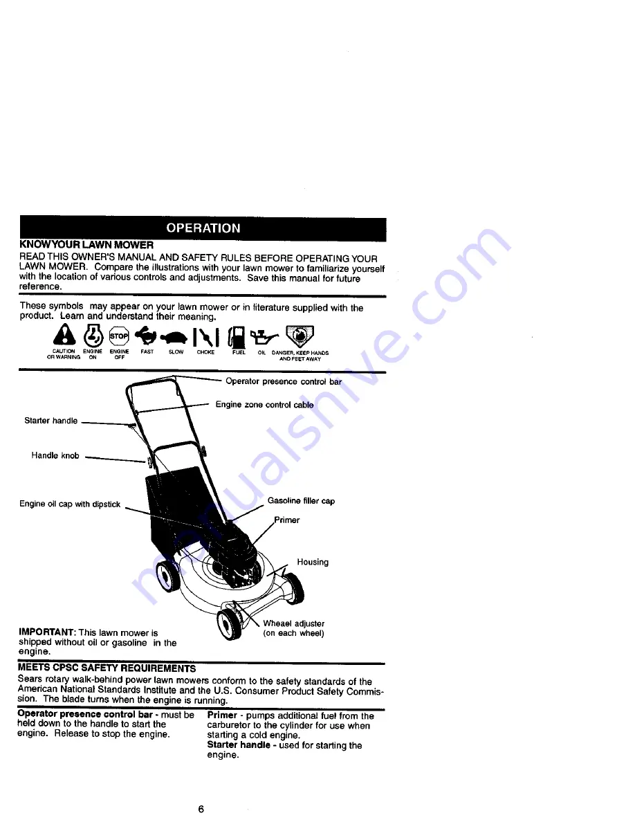 Craftsman 917.388610 Owner'S Manual Download Page 6