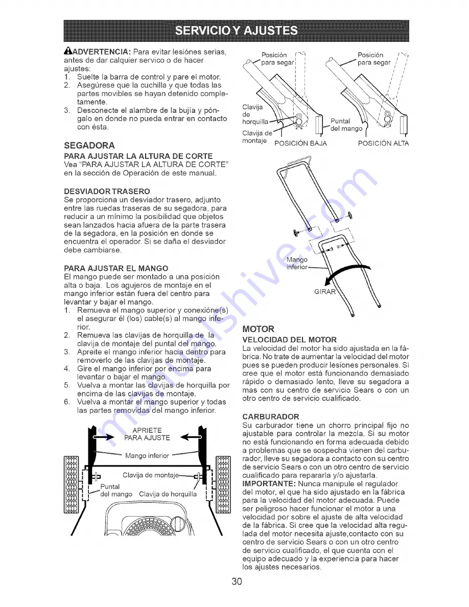 Craftsman 917.388630 Owner'S Manual Download Page 30