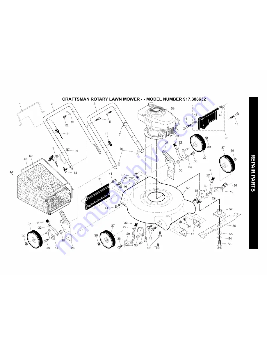 Craftsman 917.388632 Owner'S Manual Download Page 34