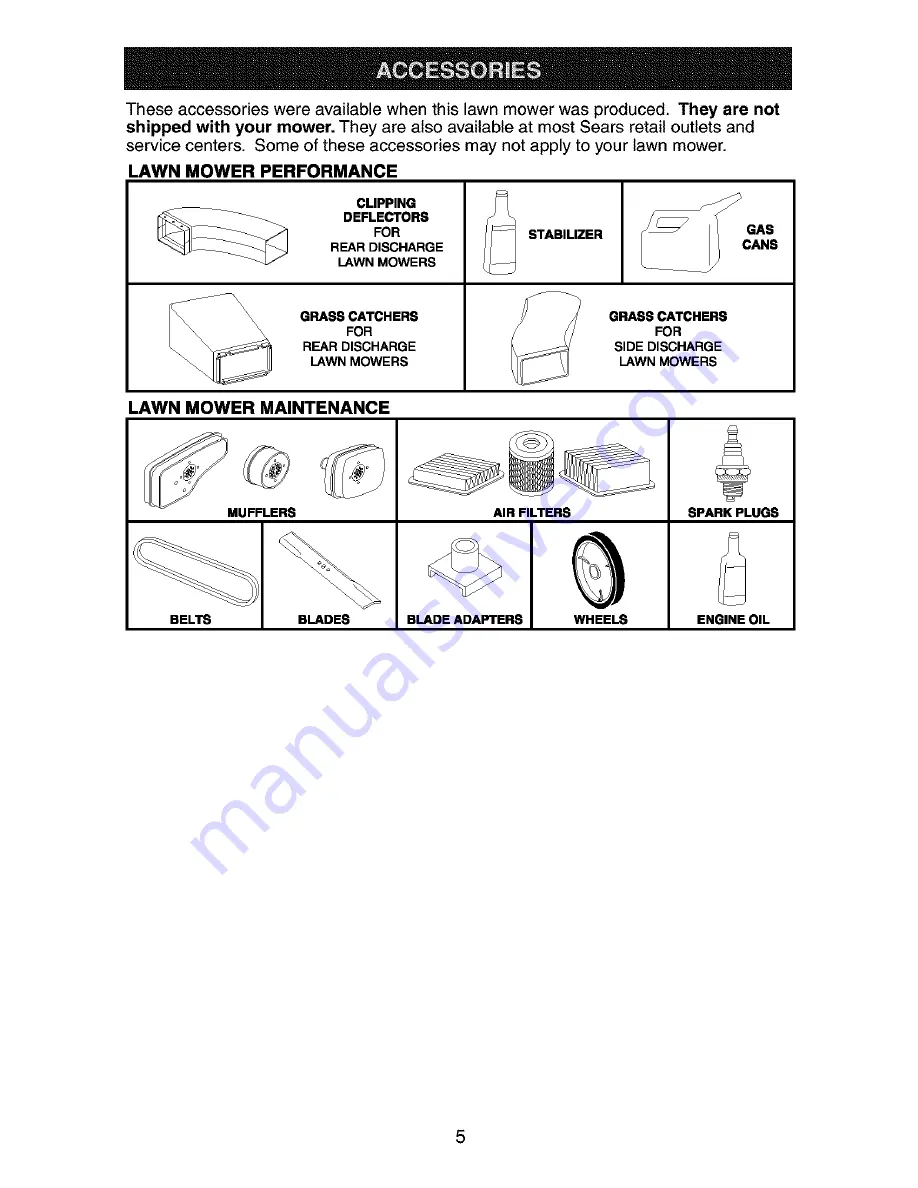 Craftsman 917.388810 Скачать руководство пользователя страница 5