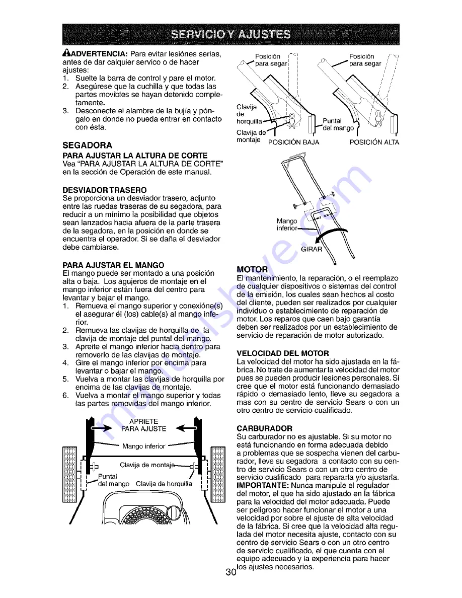 Craftsman 917.388810 Owner'S Manual Download Page 30