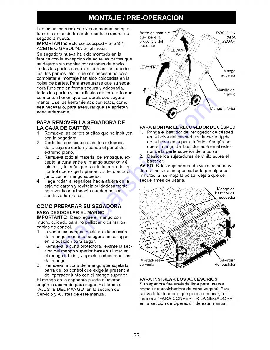 Craftsman 917.388830 Owner'S Manual Download Page 22