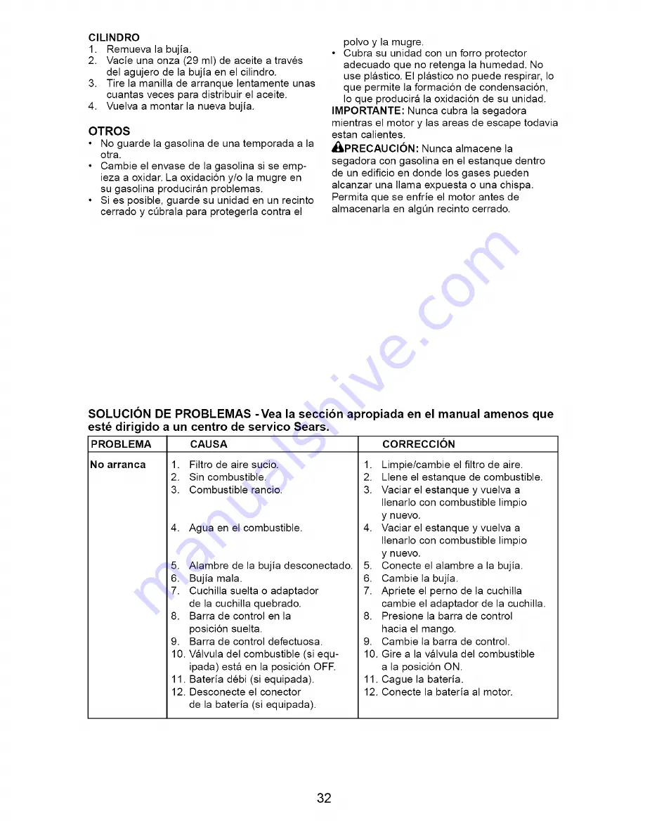 Craftsman 917.388832 Owner'S Manual Download Page 32