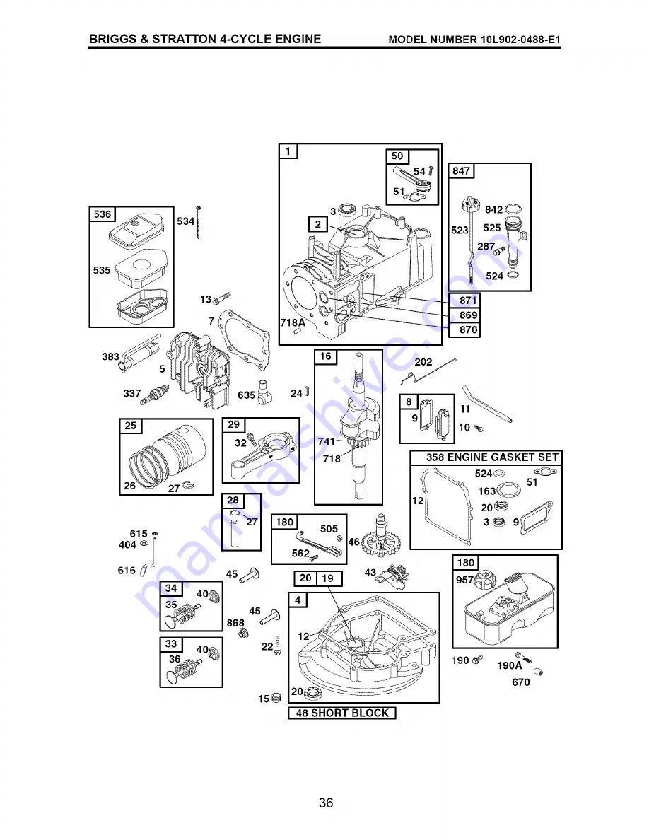 Craftsman 917.388832 Owner'S Manual Download Page 36