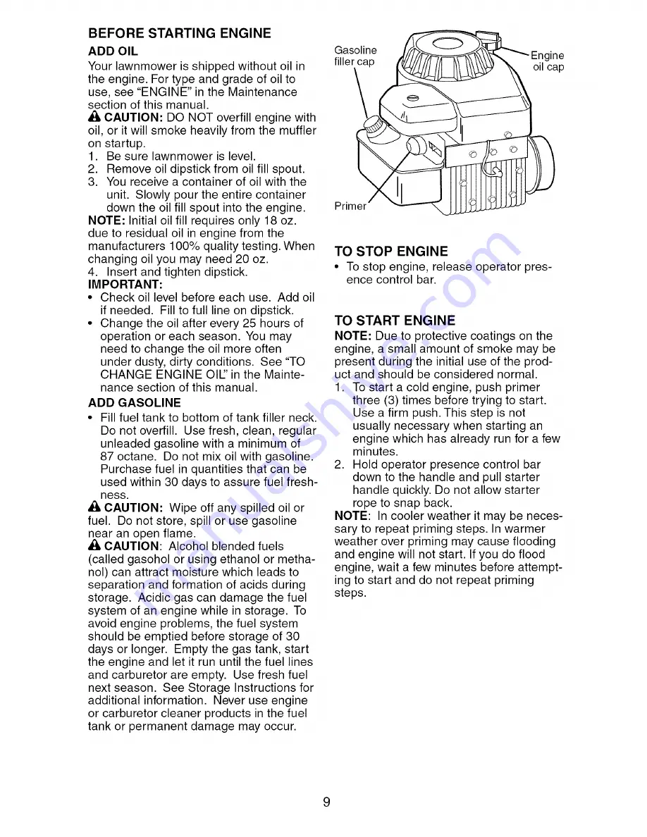 Craftsman 917.388833 Owner'S Manual Download Page 9