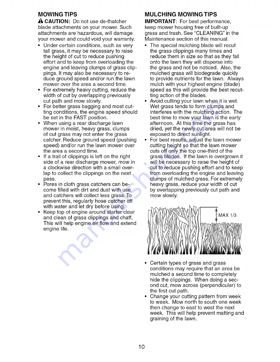 Craftsman 917.388833 Owner'S Manual Download Page 10