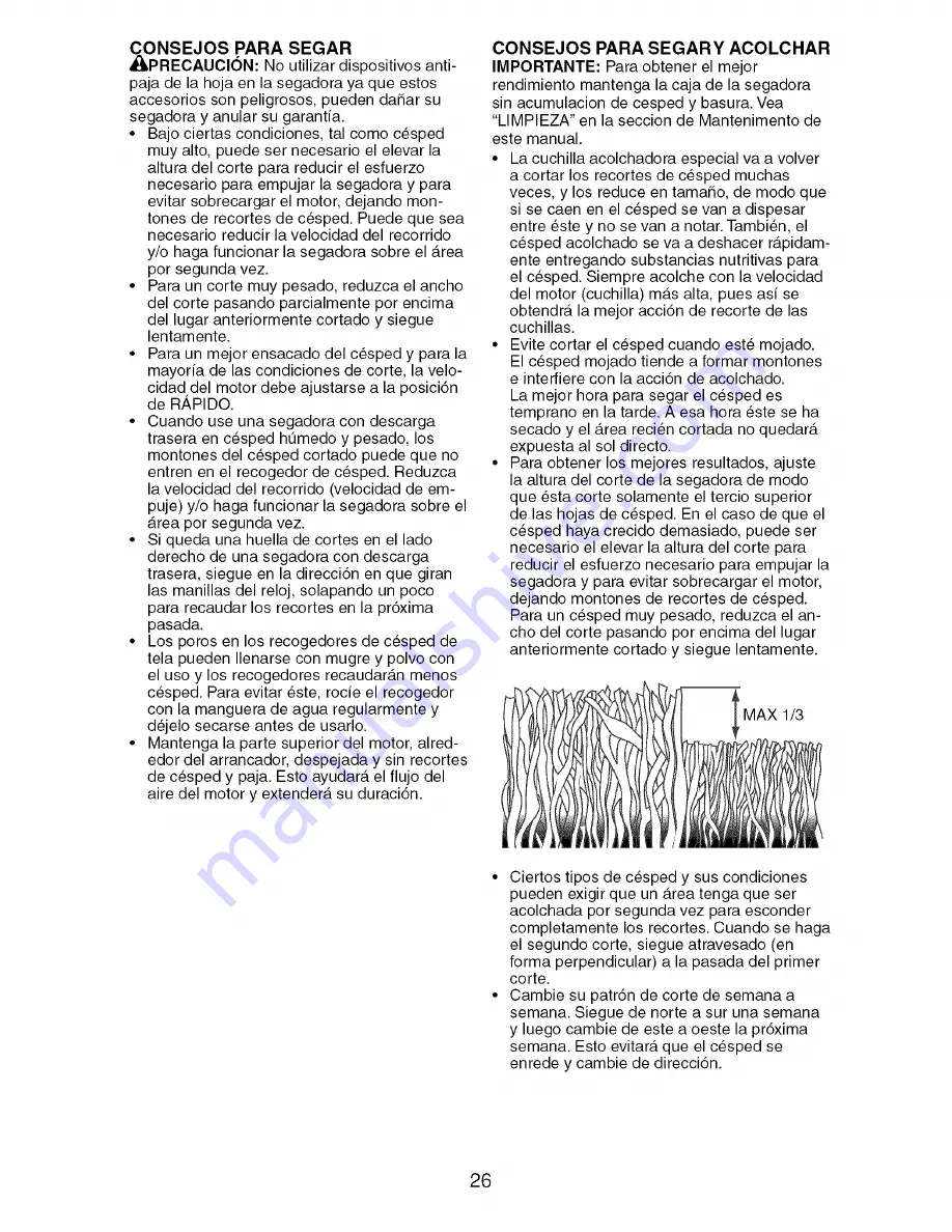 Craftsman 917.388833 Owner'S Manual Download Page 26