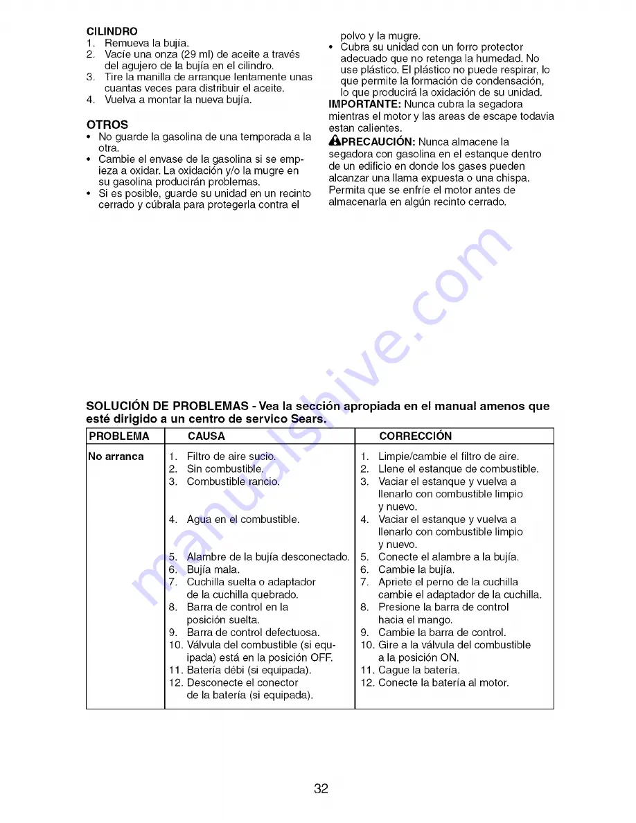 Craftsman 917.388833 Owner'S Manual Download Page 32