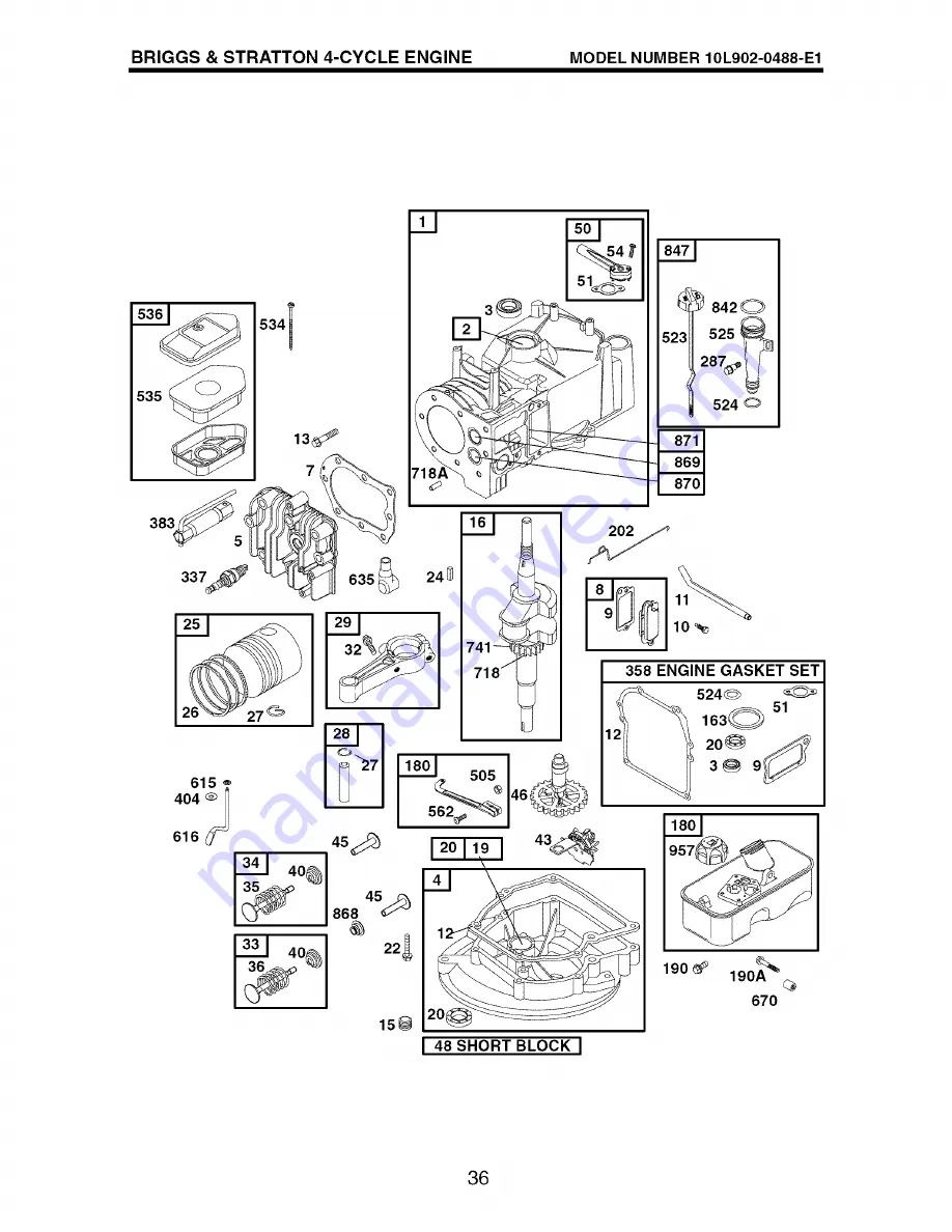 Craftsman 917.388842 Owner'S Manual Download Page 36