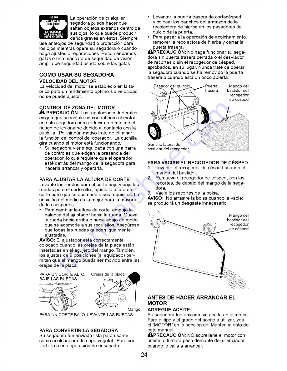 Craftsman 917.388850 Owner'S Manual Download Page 24