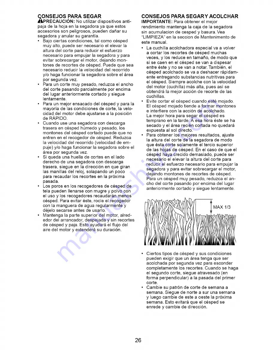 Craftsman 917.388850 Owner'S Manual Download Page 26