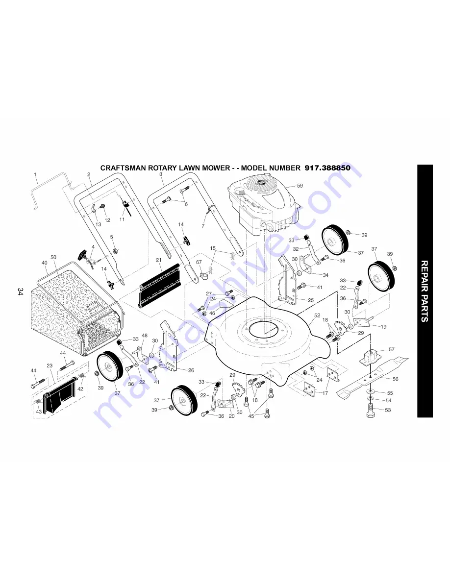 Craftsman 917.388850 Owner'S Manual Download Page 34