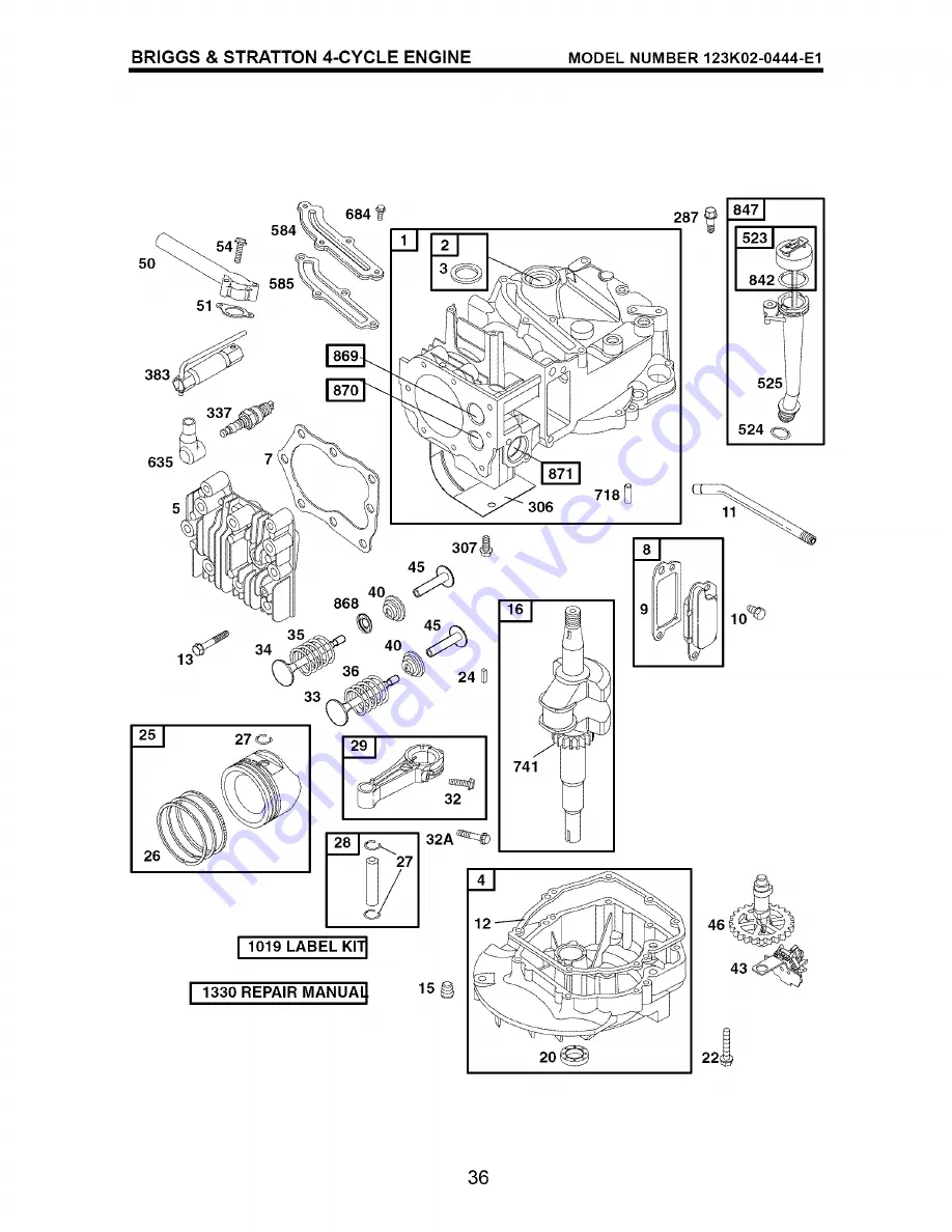 Craftsman 917.388850 Owner'S Manual Download Page 36