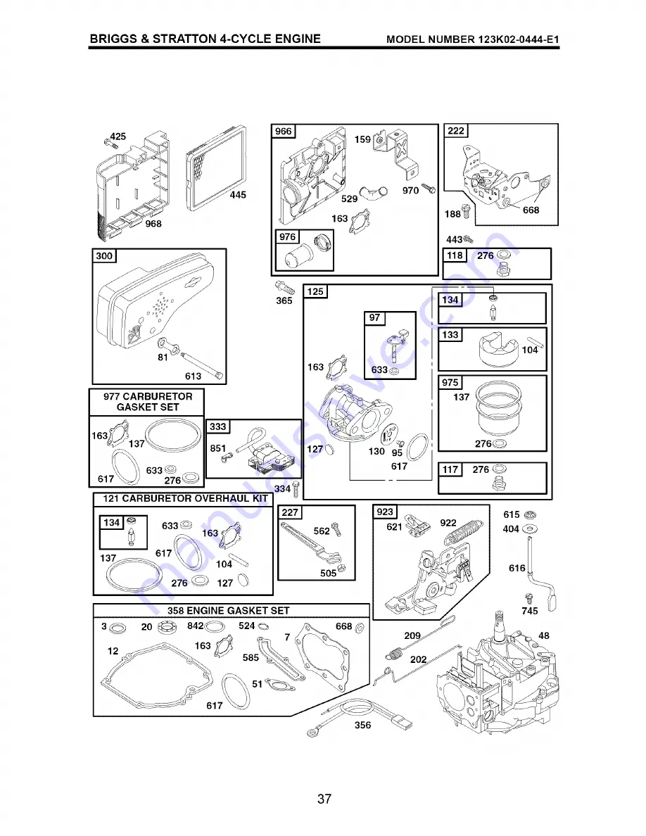 Craftsman 917.388850 Owner'S Manual Download Page 37