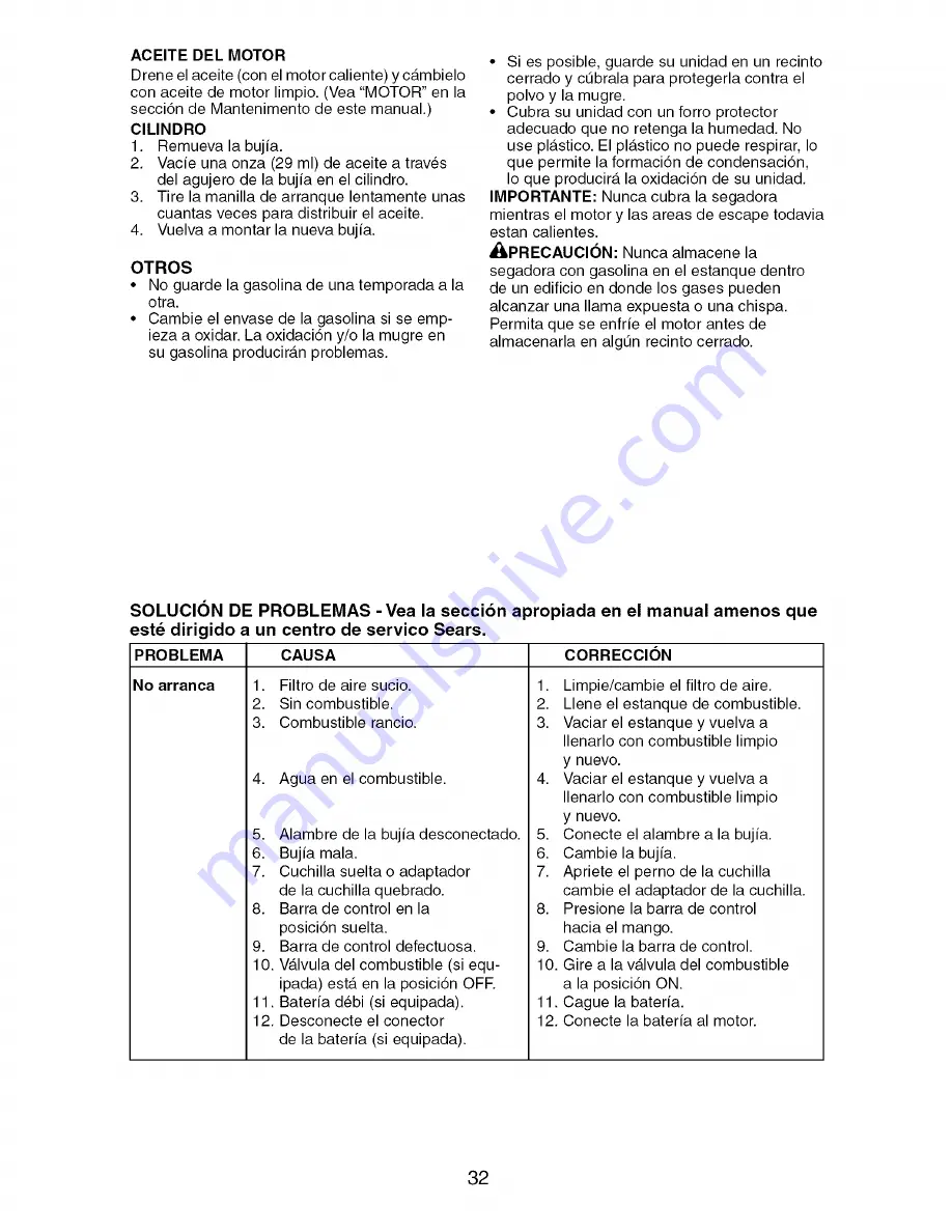 Craftsman 917.388860 Owner'S Manual Download Page 32