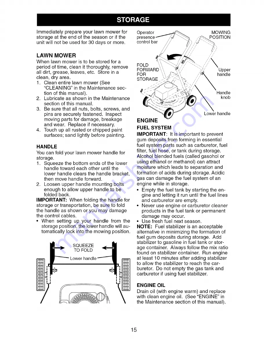 Craftsman 917.388890 Owner'S Manual Download Page 15